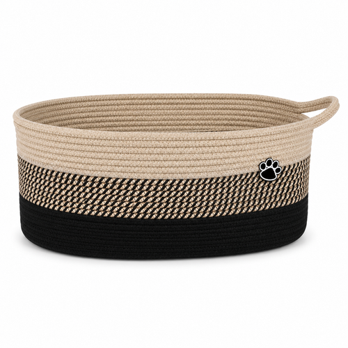 Cotton Rope Pet Toy Storage Basket