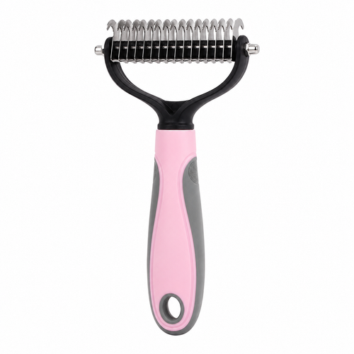 Double-Sided Pet Dematting Comb for Dogs & Cats