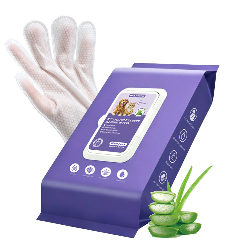 PetGlow™ Cleaning Glove Wipes